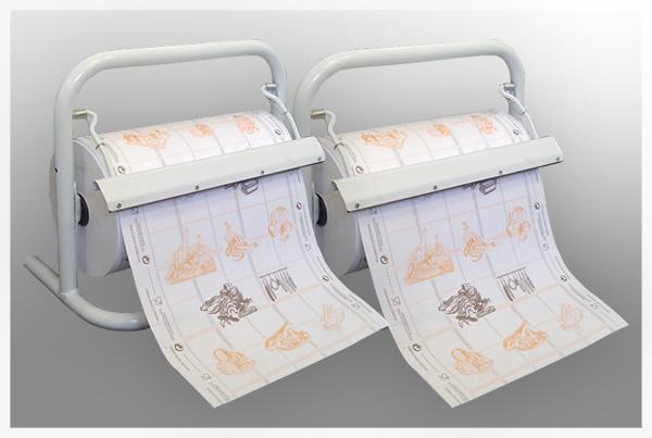 Desenroladores de Bobines de Papel Charcutaria/Pastelaria​